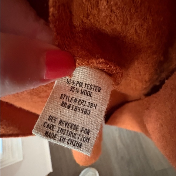 Moon River Wool Blend Pea Coat Oversized Small ( fits a Medium too) - Picture 3 of 5